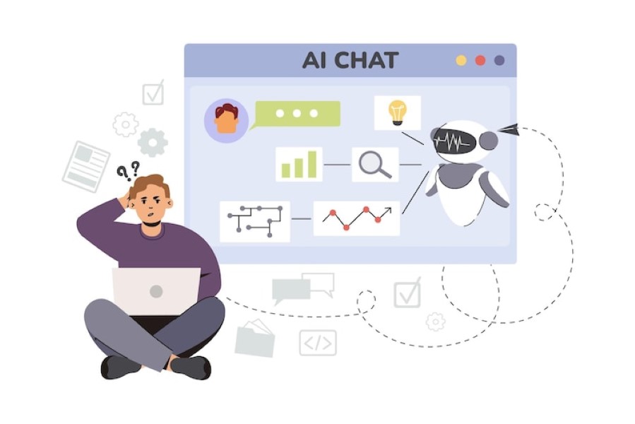 AI virtual assistant automating repetitive tasks for US businesses