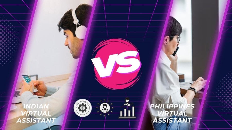 Indian virtual assistant vs Philippines virtual assistant comparison