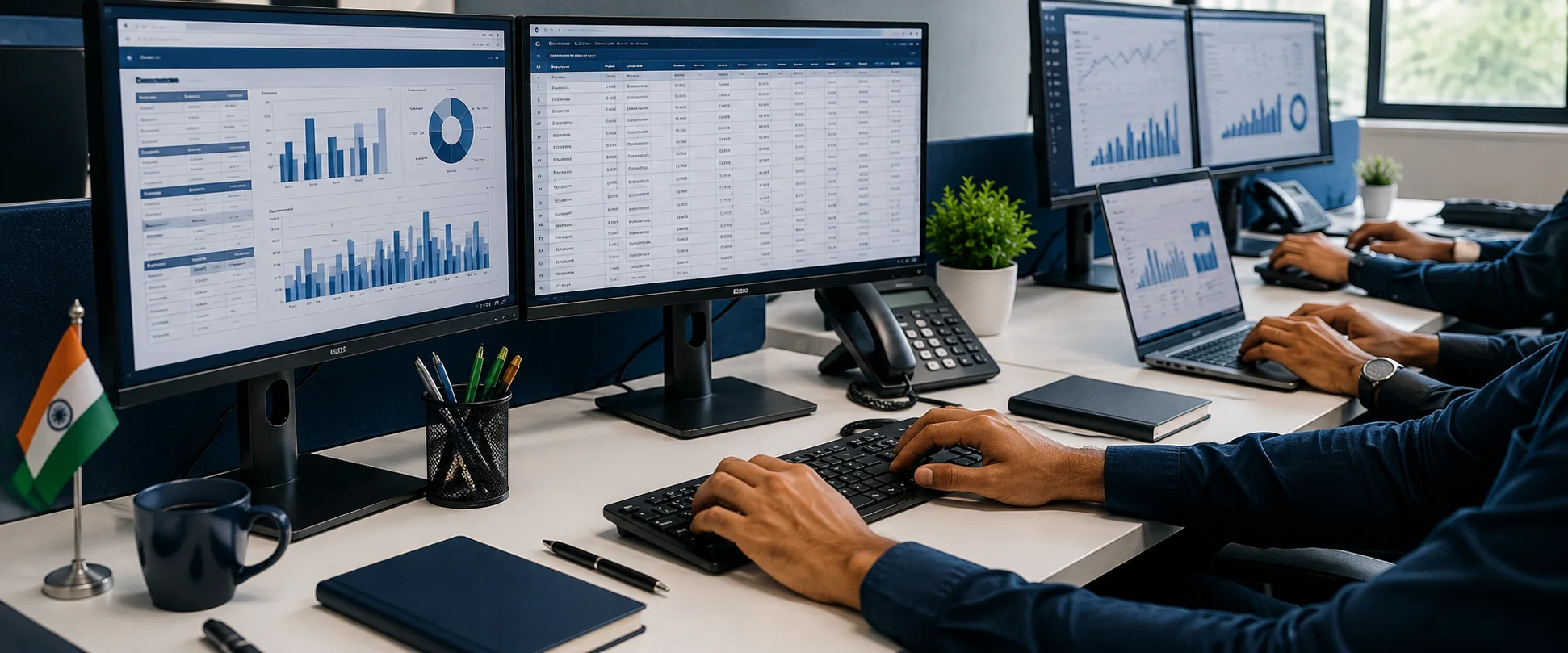 Industries served by VBO bookkeeping outsourcing India