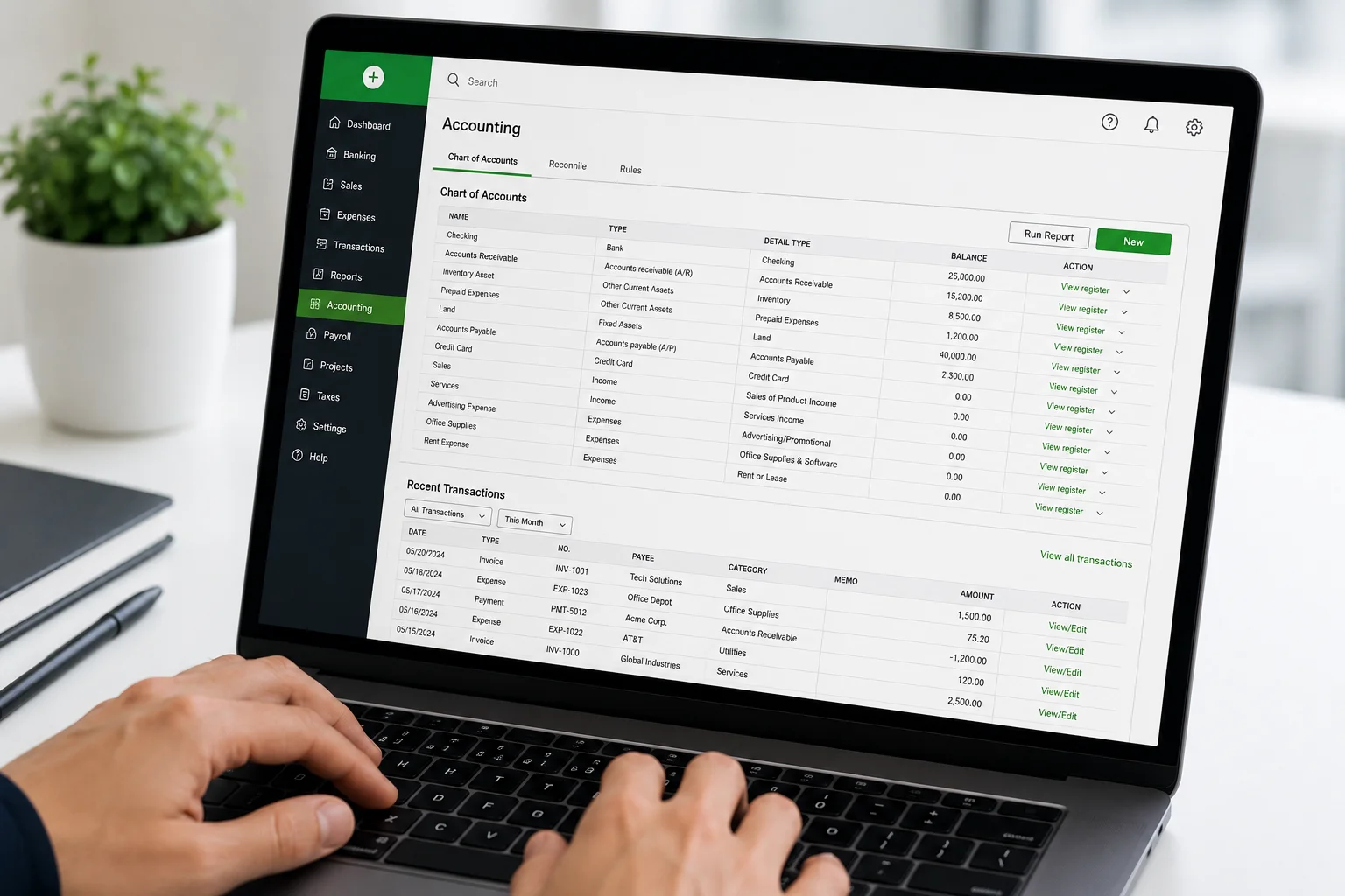 QuickBooks and Xero bookkeeping management India