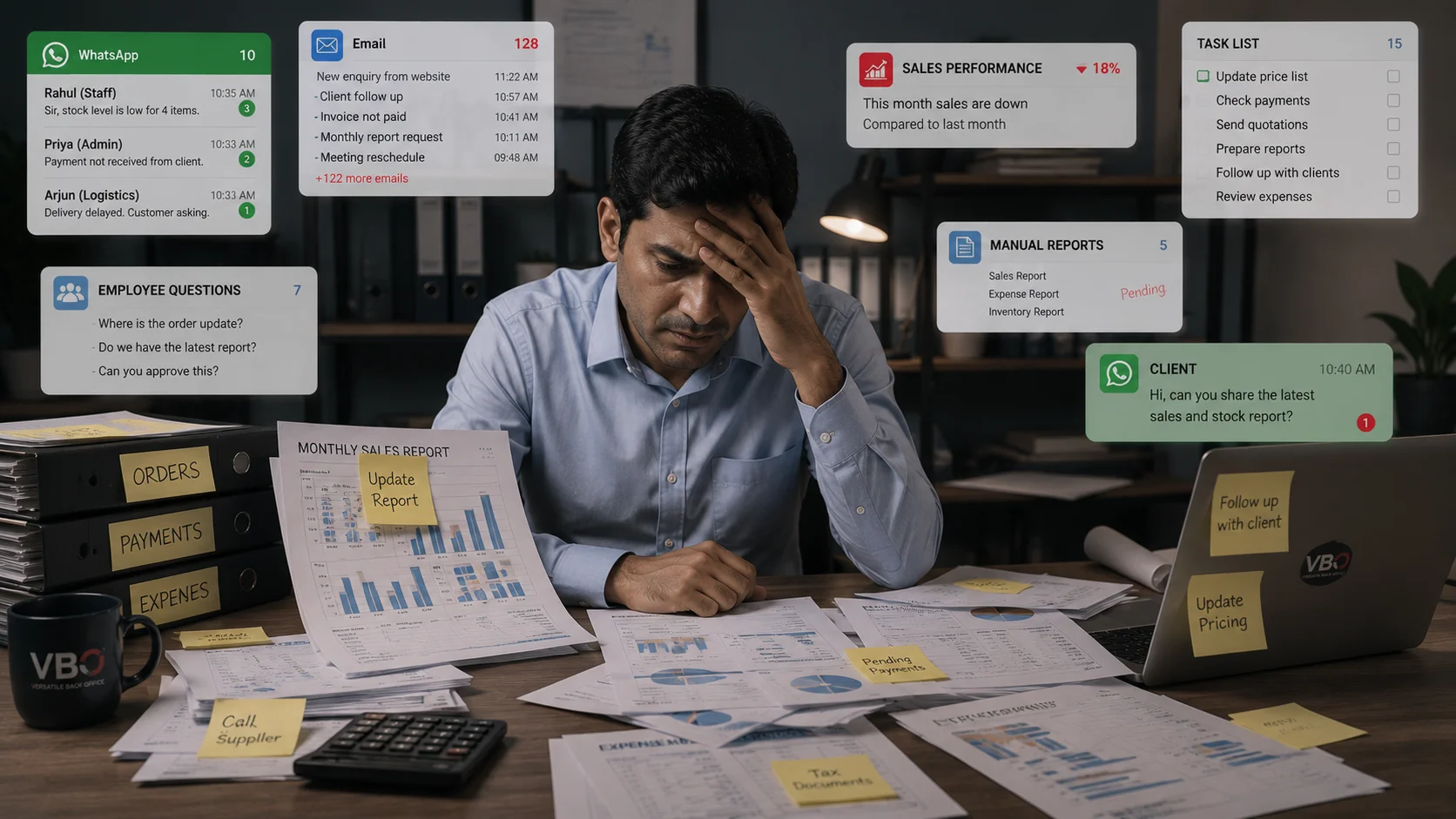 Operational Chaos in Small Businesses